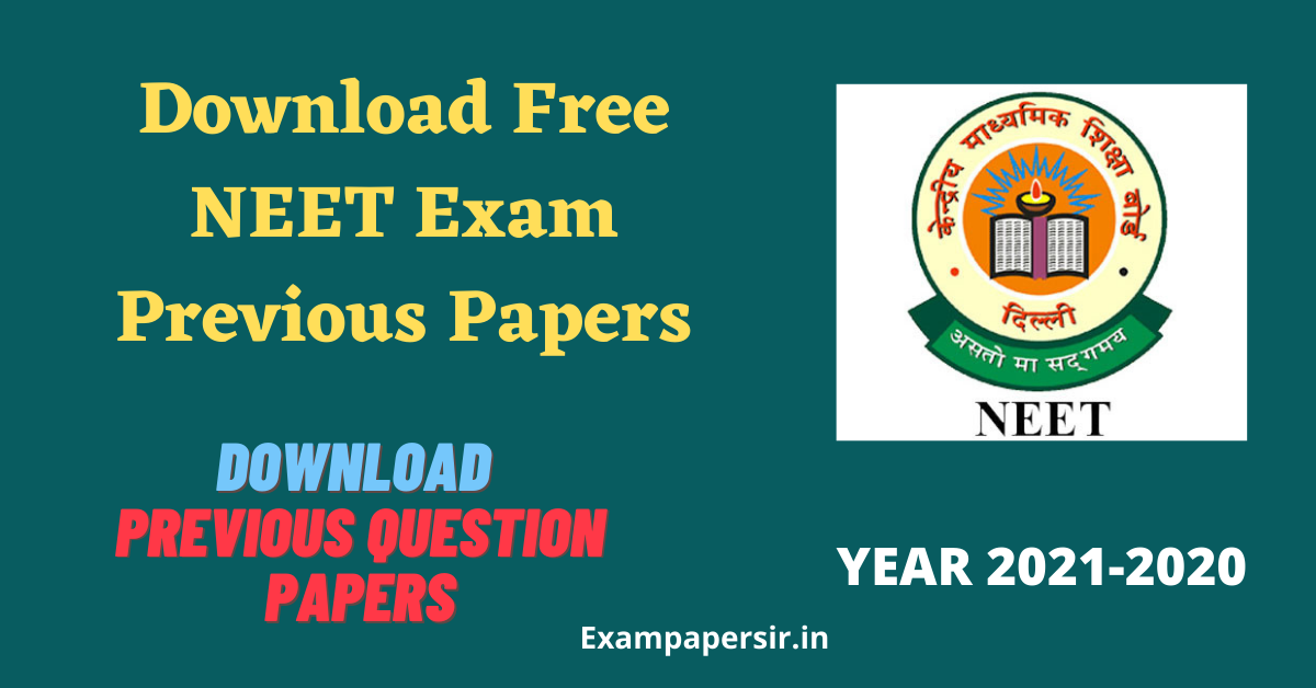 neet previous paers downloadneet previous paers download