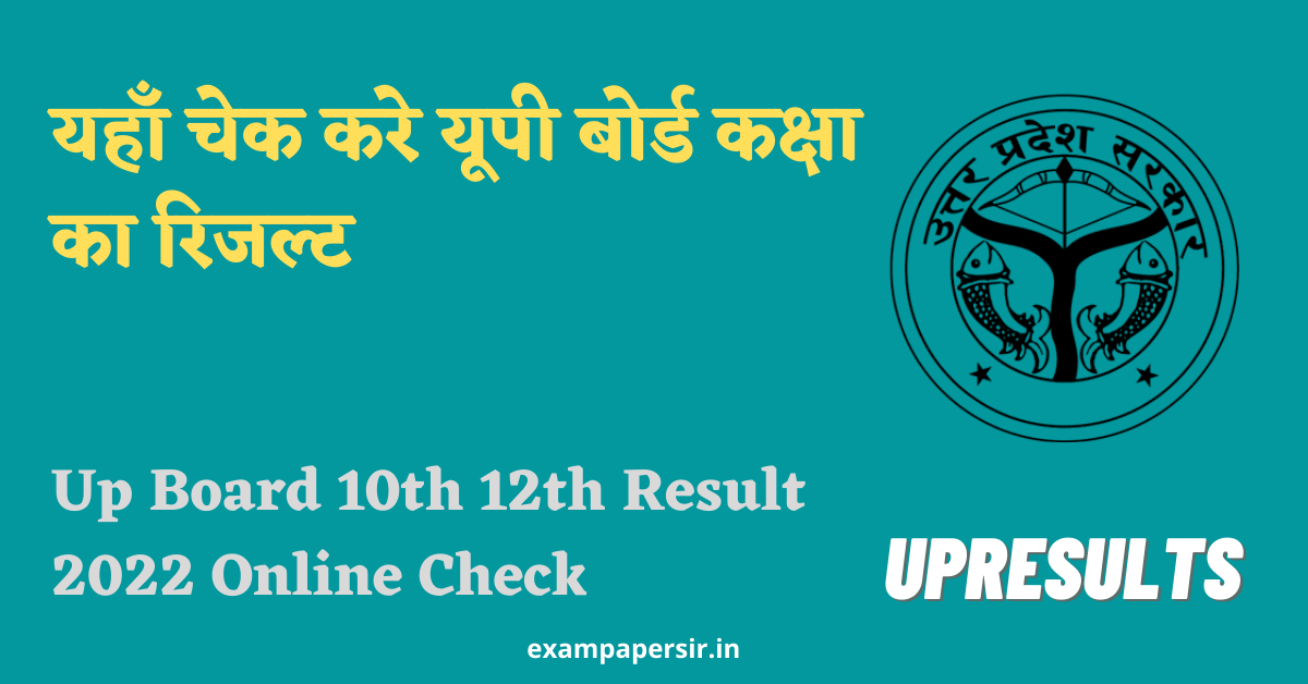 Check UP Board 10th Result 2022